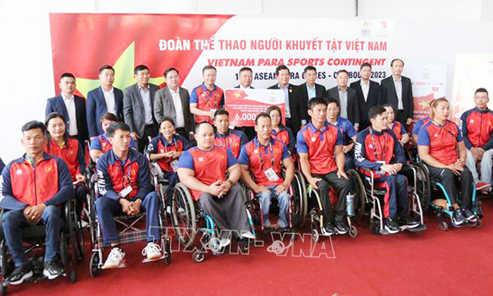 Tôn vinh nỗ lực không mệt mỏi của đoàn Thể thao Người khuyết tật Việt Nam
